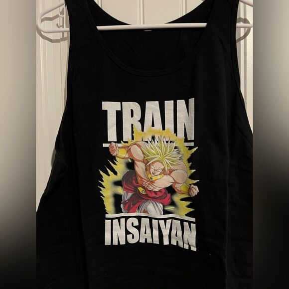 Dragon Ball Z “Train Insaiyan” Graphic Tank Top – Size XL - Picture 4 of 7